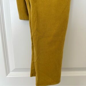 Anthropologie Mustard Leggings